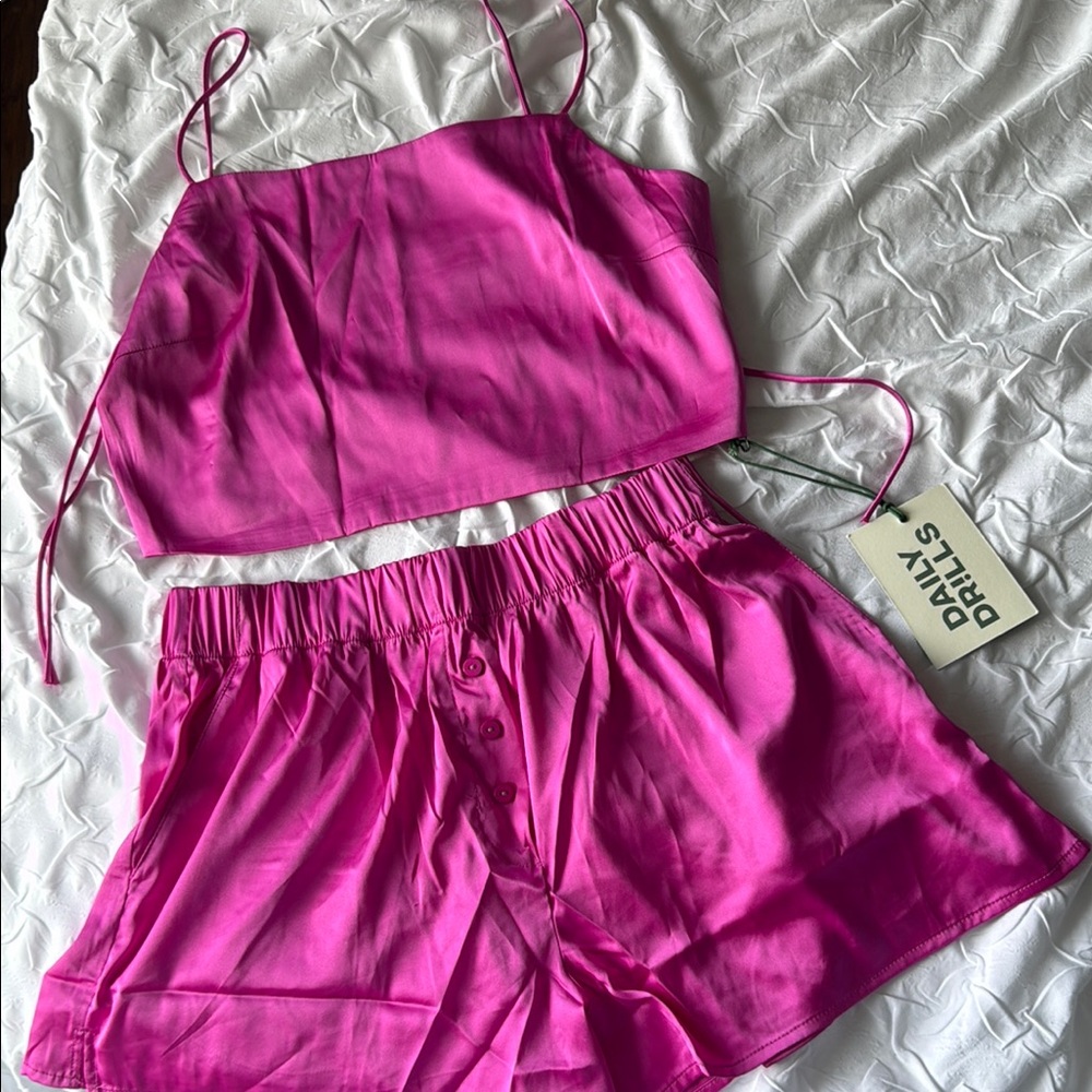 Daily Drills Pink Silk